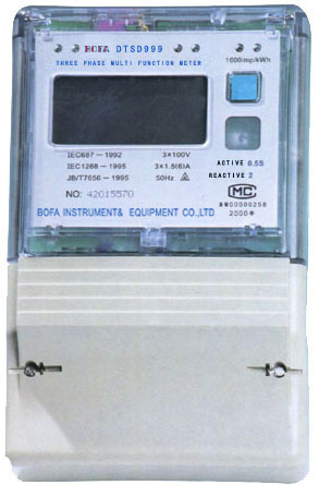 Three phase multi-function meter Type DTSD999